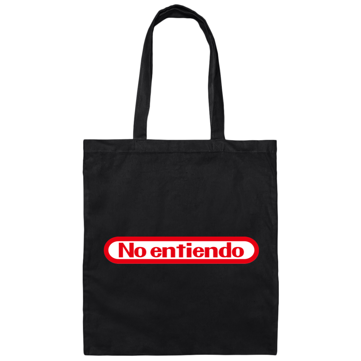 Bags Black / One Size No Entiendo | I do not understand | Canvas Tote Bag