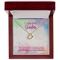 Jewelry 18k Yellow Gold Finish / Luxury Box To My Grandma | Heart Necklace