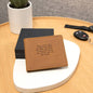 Jewelry Luckiest Dad in the World | Love to Have Me as My Son | Leather Wallet