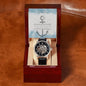 Jewelry My Dear Huband | My Anchor | Men's Openwork Watch
