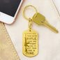 Jewelry Rifleman's Creed | Customizable Engraved Dog Tag Keychain