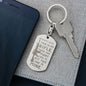 Jewelry Rifleman's Creed | Customizable Engraved Dog Tag Keychain