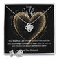 Jewelry Two Tone Box To My Wife | Necklace and Earring Gift Set
