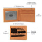 Jewelry Veteran Flag | Leather Bifold Wallet