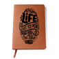 ShineOn Fulfillment Jewelry When Life Gives You More Than You Can Stand, Kneel | Leather Journal