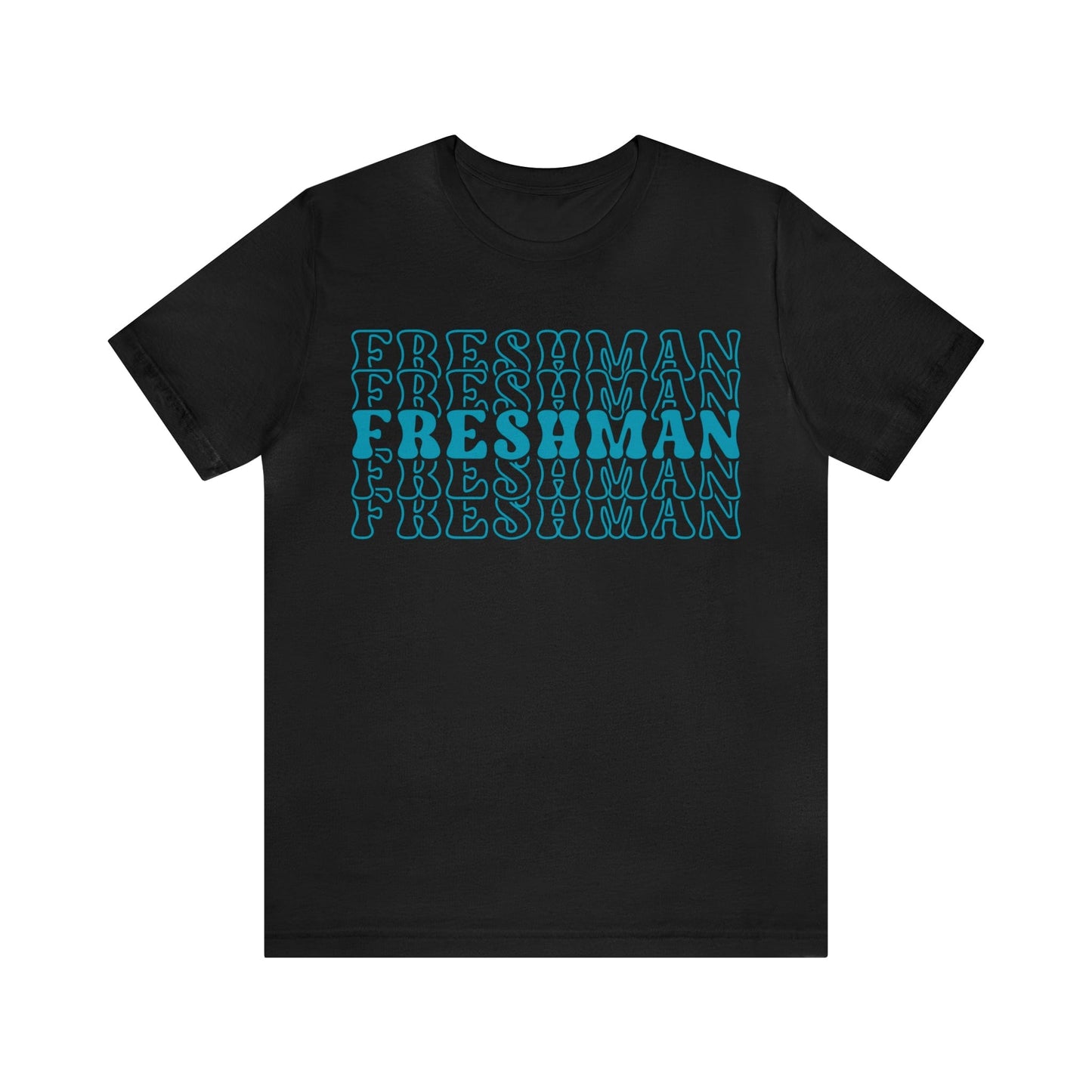 T-Shirt Black / S Freshman | Stacked Retro | Jersey Short Sleeve Tee
