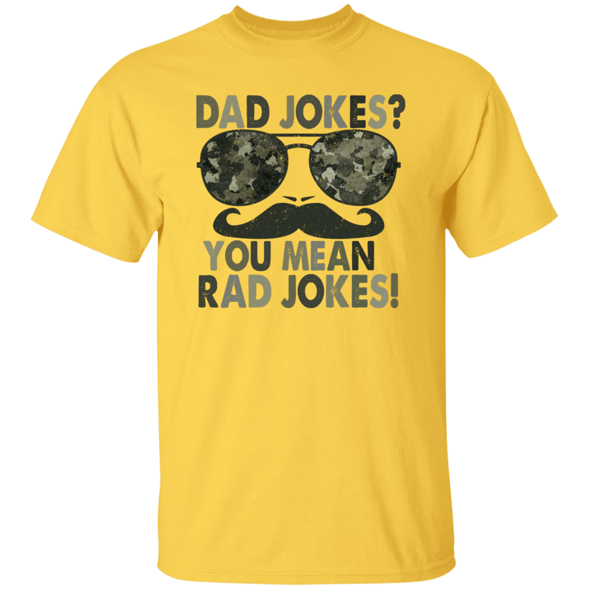 T-Shirts Daisy / S Dad Jokes Rad Jokes | Camo | T-Shirt