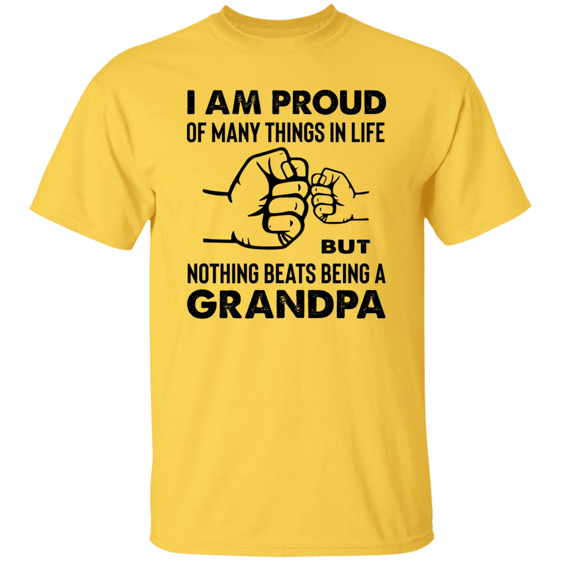 T-Shirts Daisy / S Proud Grandpa | Nothing Beats Being a Grandpa | T-Shirt
