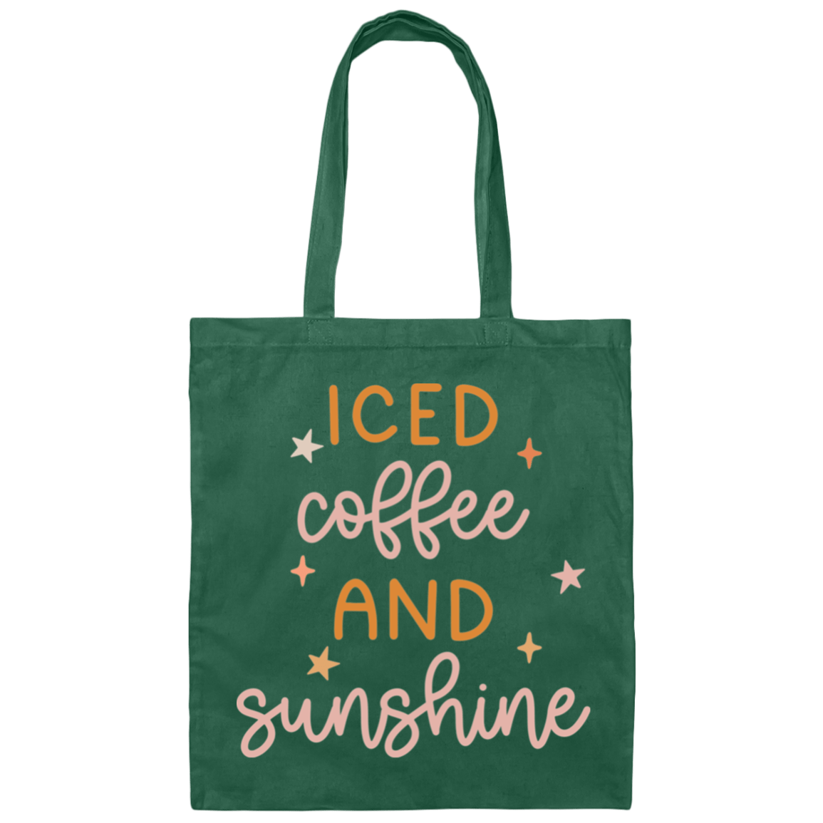 Bags Forest / One Size Iced Coffee and Sunshine | Canvas Tote Bag