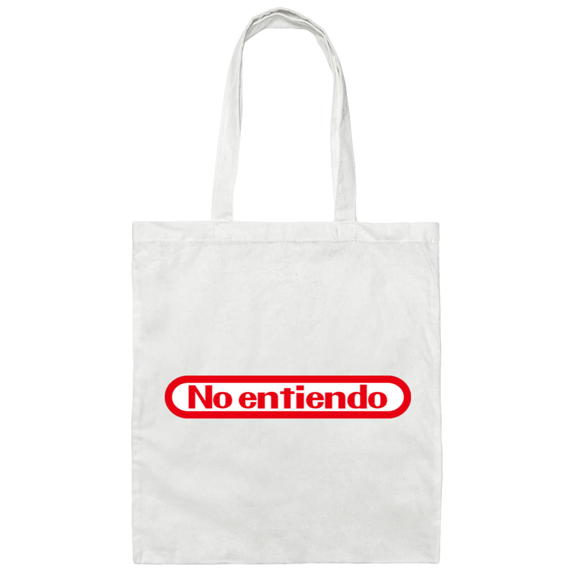 Bags White / One Size No Entiendo | I do not understand |  Canvas Tote Bag