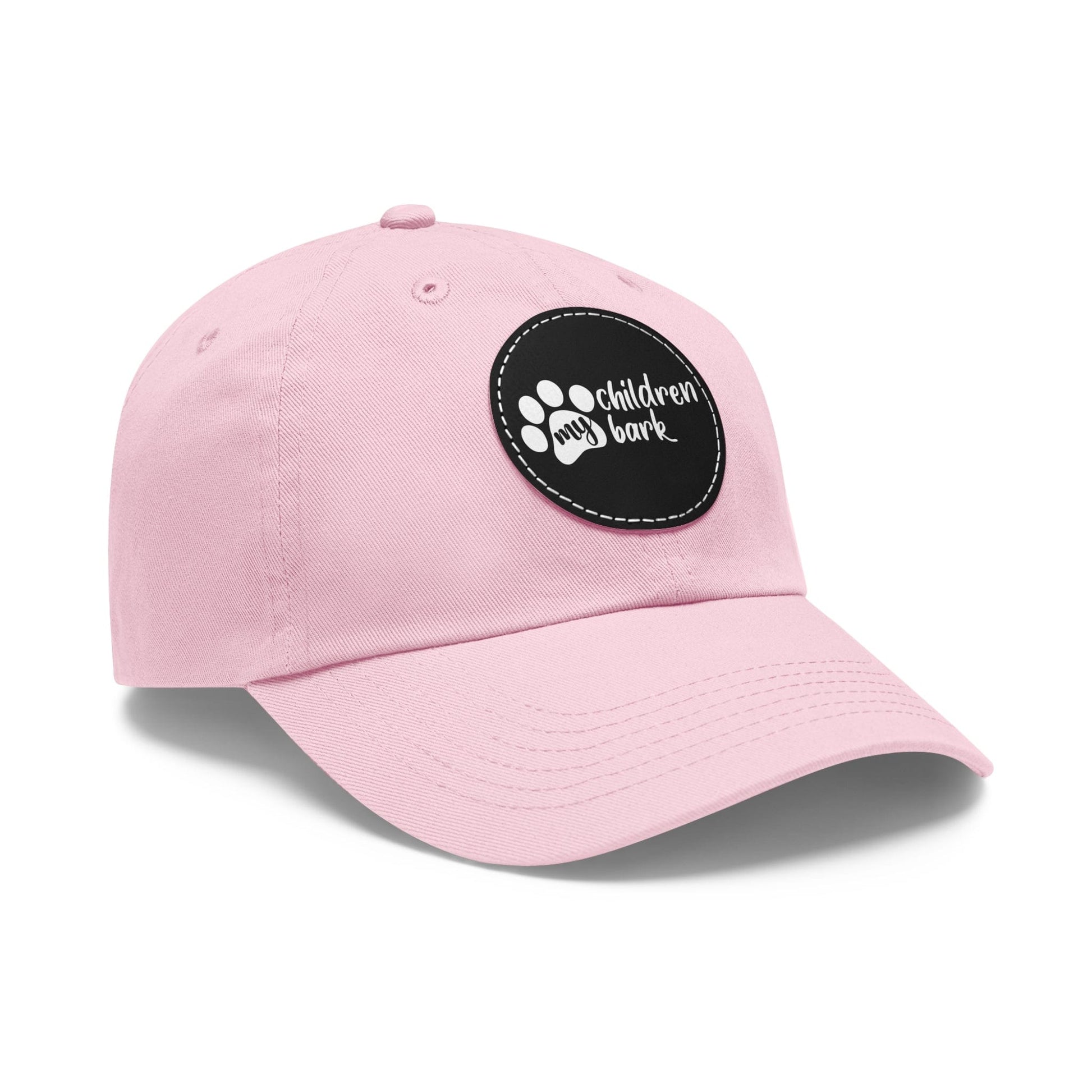 Hats My Children Bark | Hat with Leather Patch (Round)