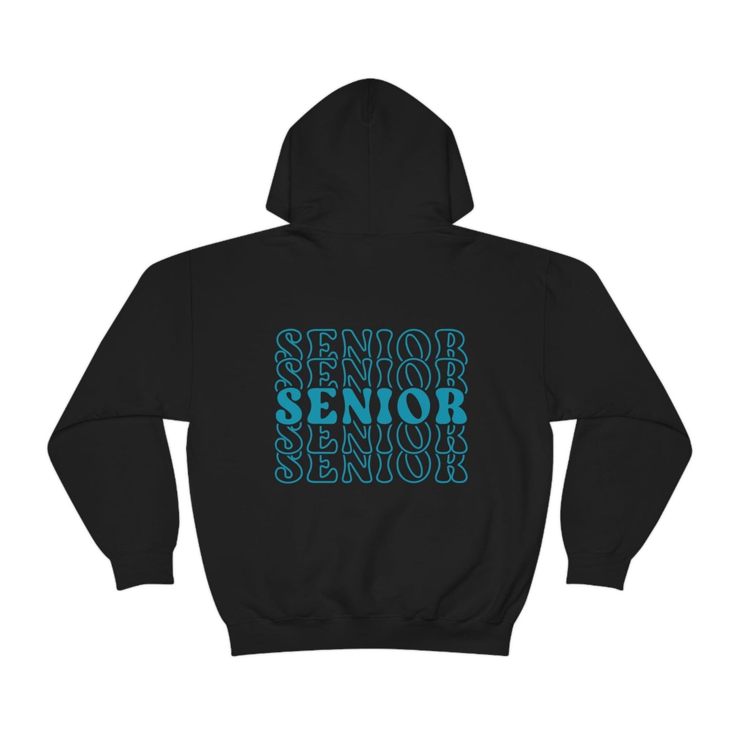 Hoodie Black / S Senior | Stacked Retro | Heavy Blend™ Hooded Sweatshirt