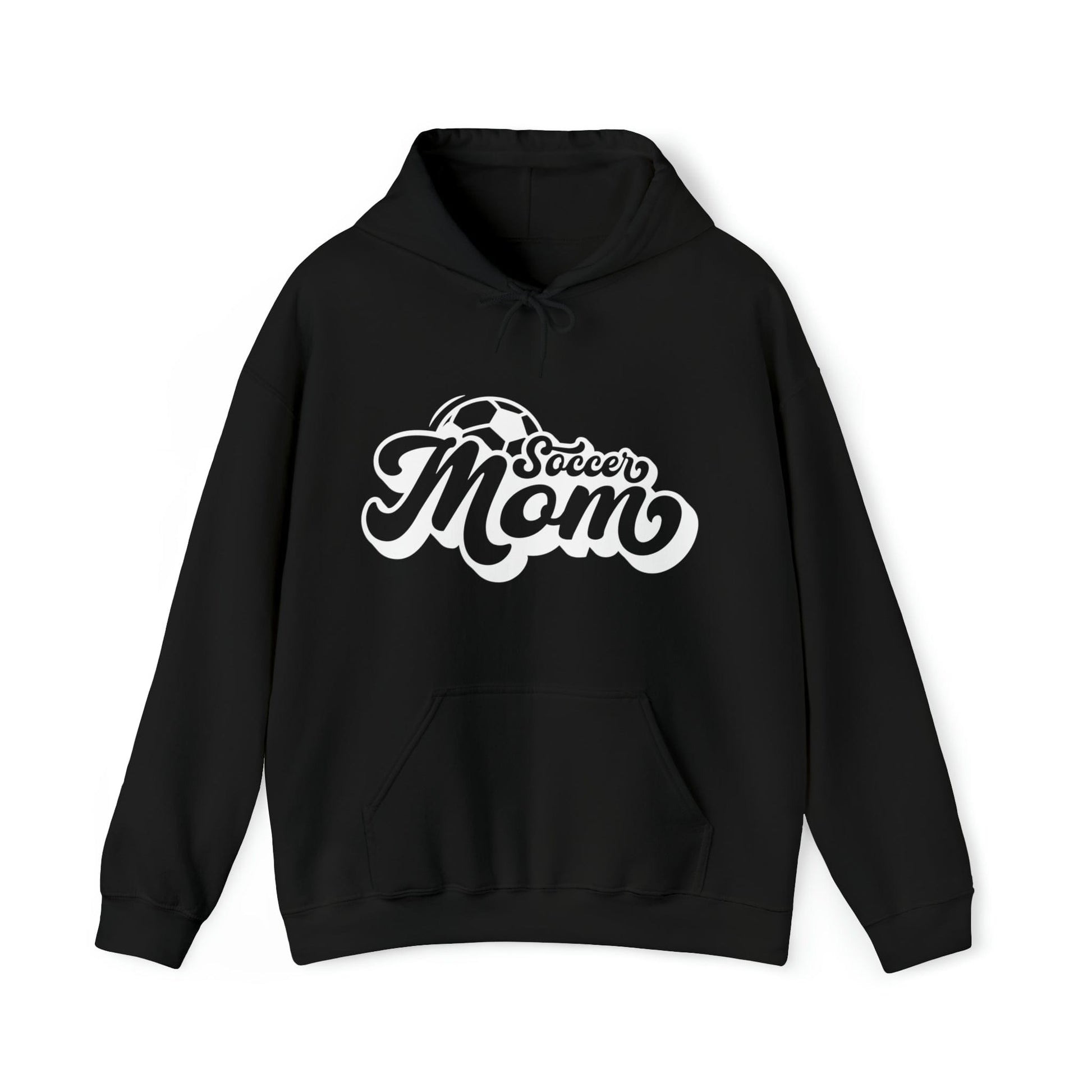 Hoodie Black / S Soccer Mom | Retro | Hooded Sweatshirt