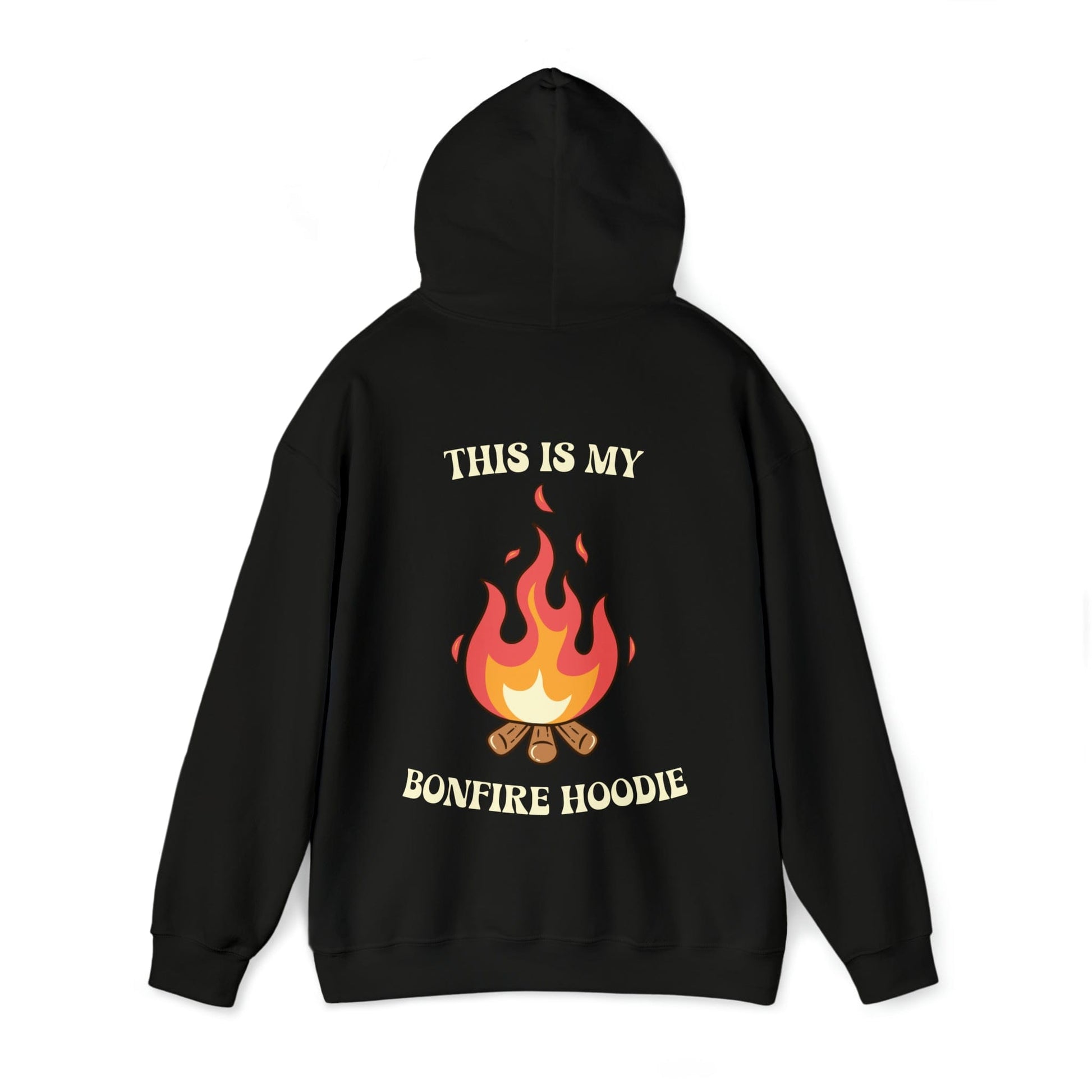 Hoodie Black / S This is My Bonfire Hoodie | Retro | Hooded Sweatshirt