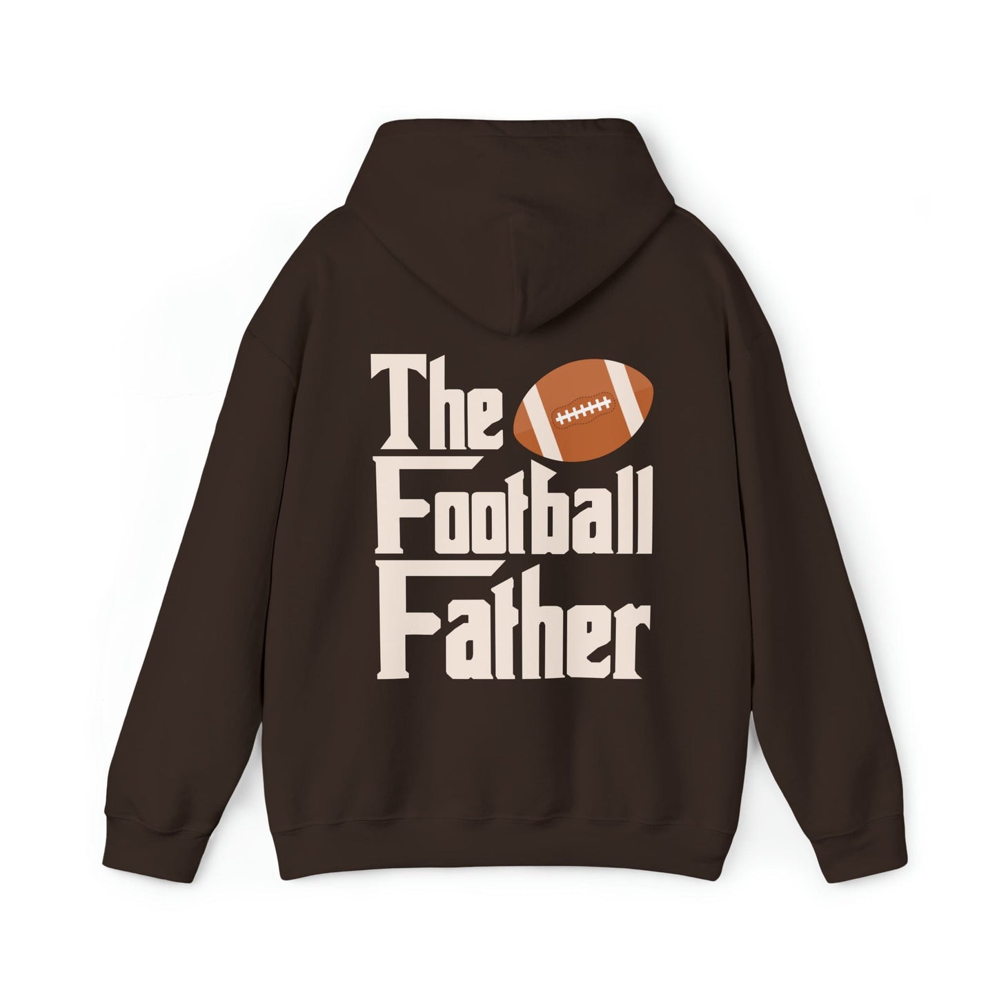 Hoodie Dark Chocolate / S The Football Father | Hooded Sweatshirt