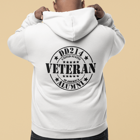 Hoodie DD214 Alumni | US Veteran | Hooded Sweatshirt