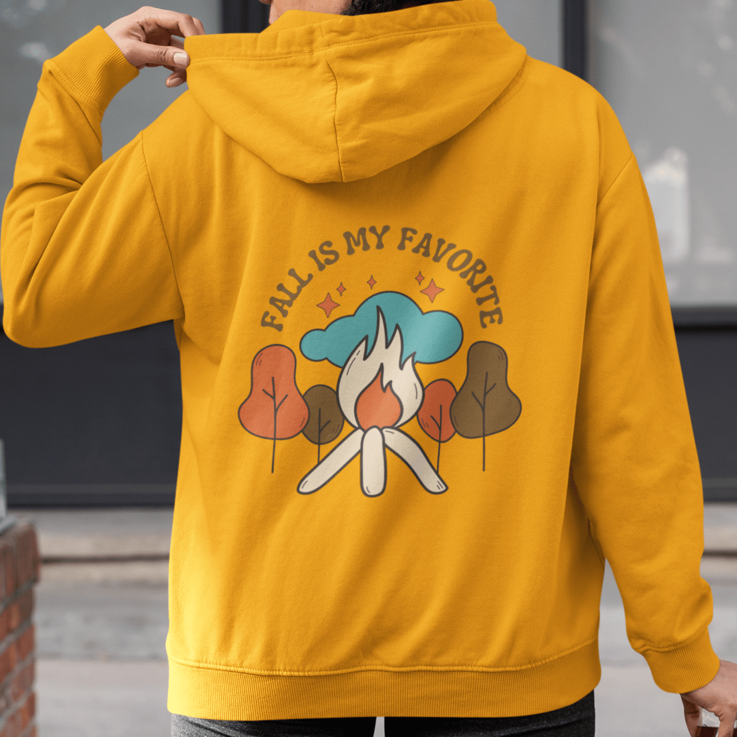 Hoodie Fall is My Favorite | Retro | Hooded Sweatshirt