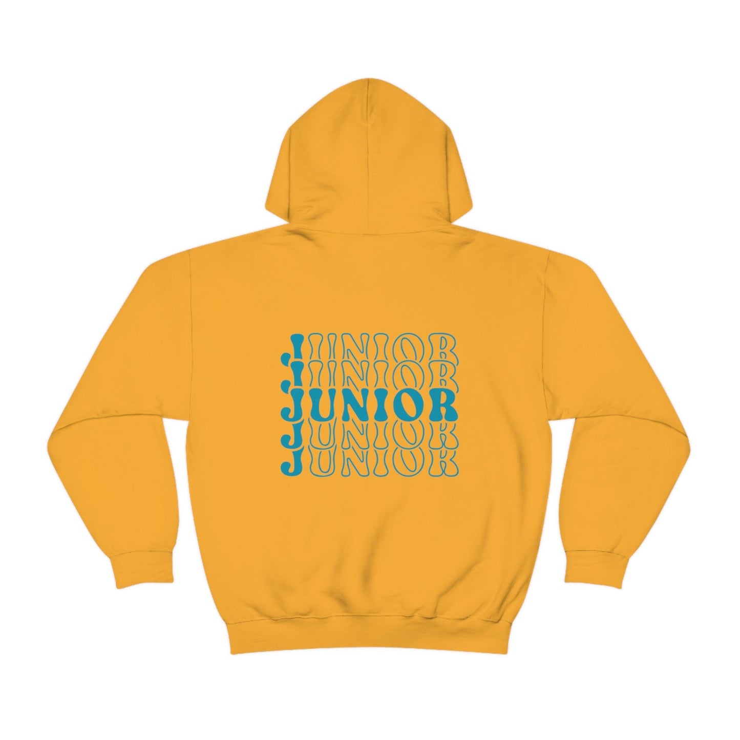 Hoodie Gold / S Junior | Stacked Retro | Heavy Blend™ Hooded Sweatshirt