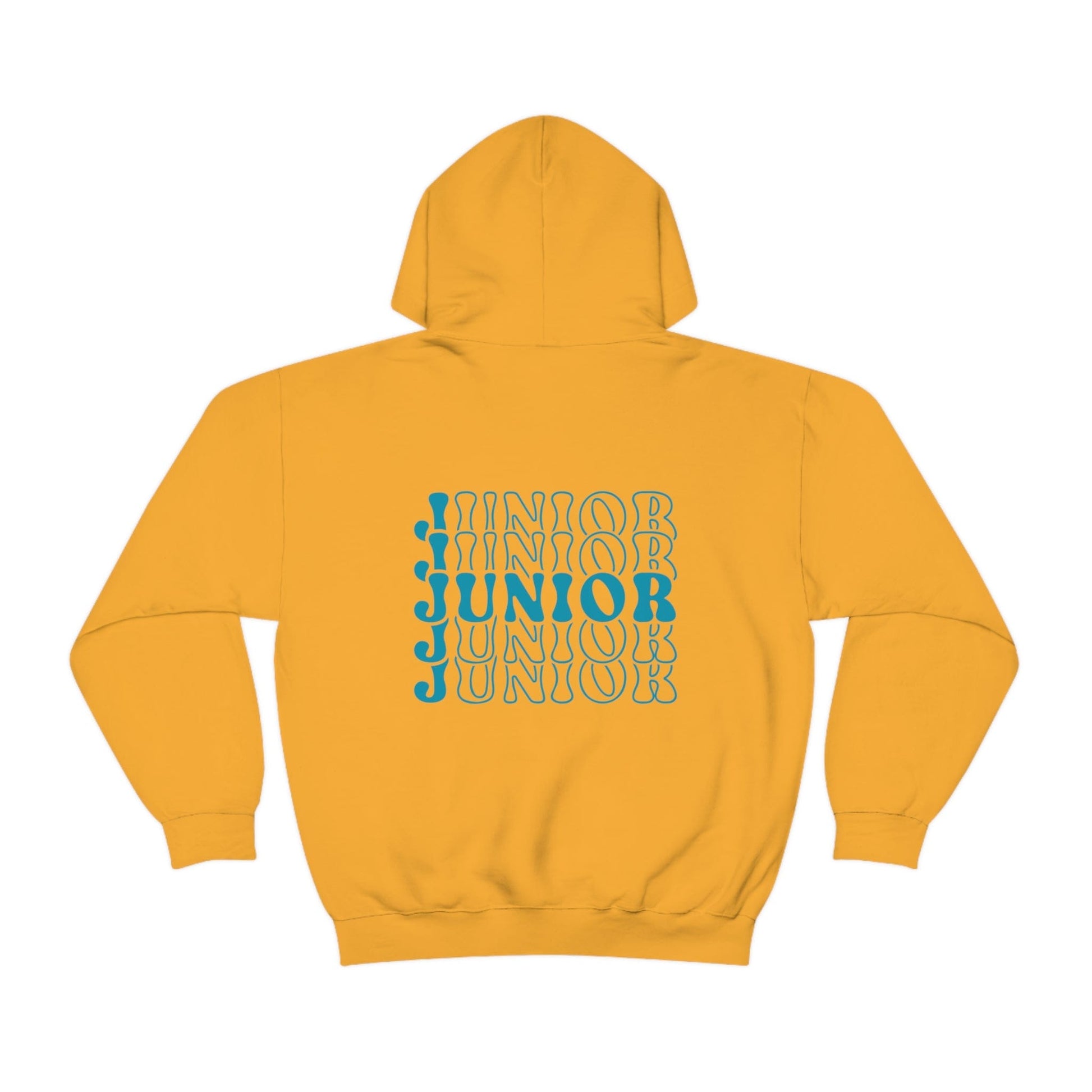 Hoodie Gold / S Junior | Stacked Retro | Heavy Blend™ Hooded Sweatshirt