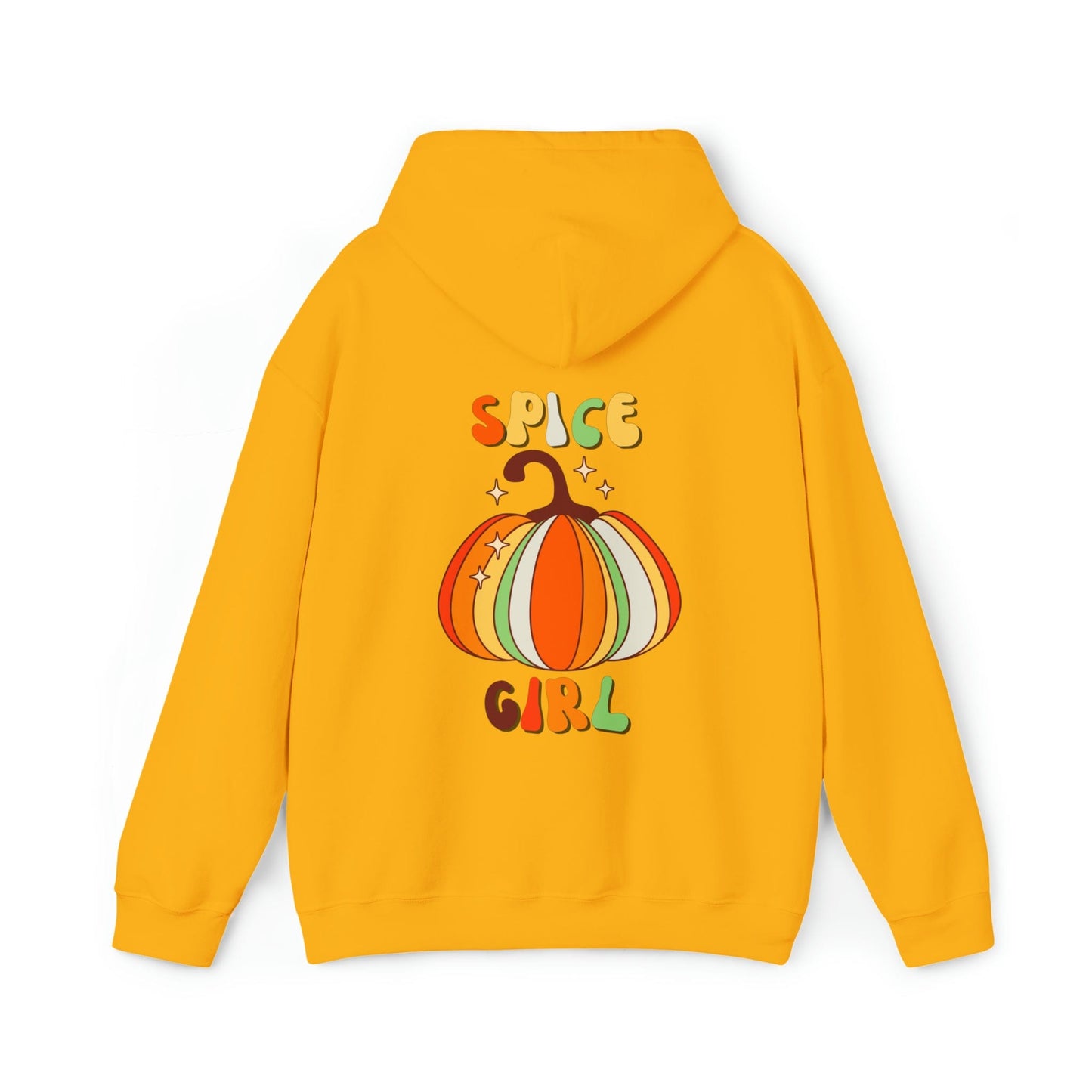 Hoodie Gold / S Spice Girl | Pumpkin | Retro | Hooded Sweatshirt