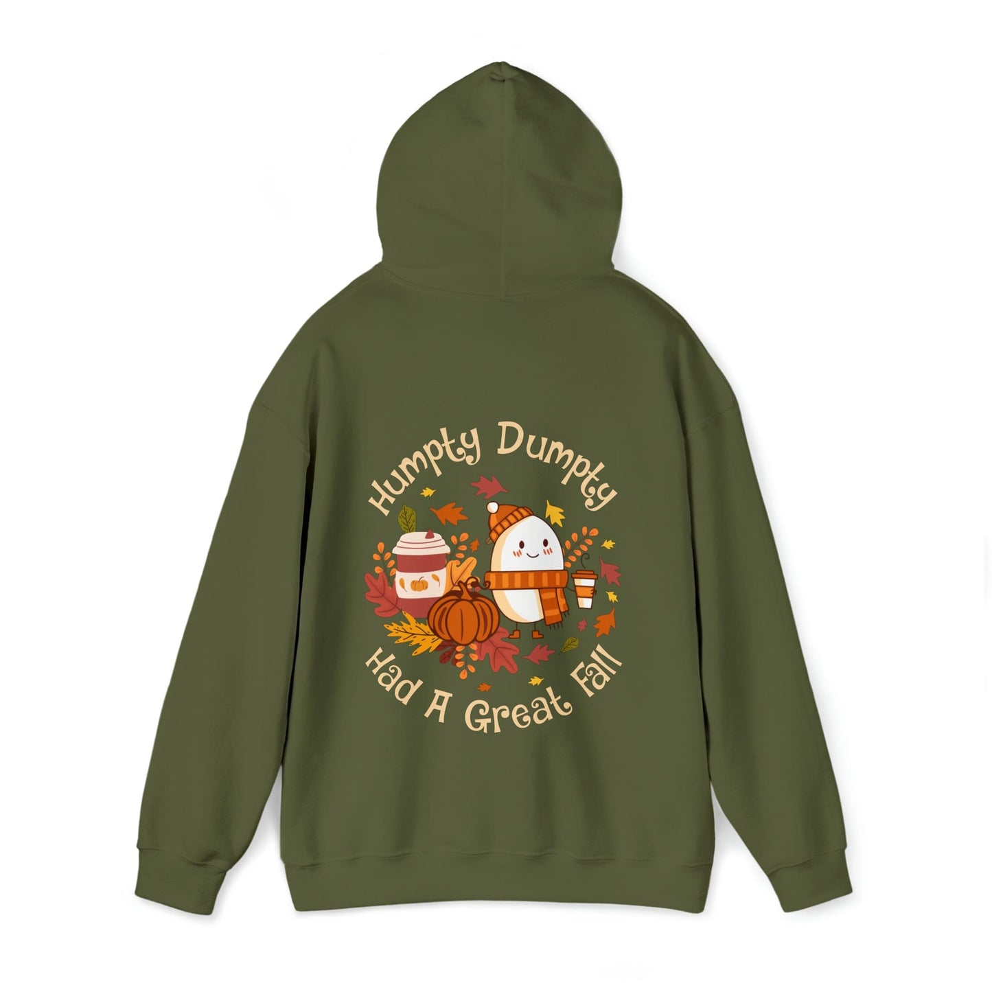 Hoodie Humpty Dumpty Had a Great Fall | Retro | Hooded Sweatshirt