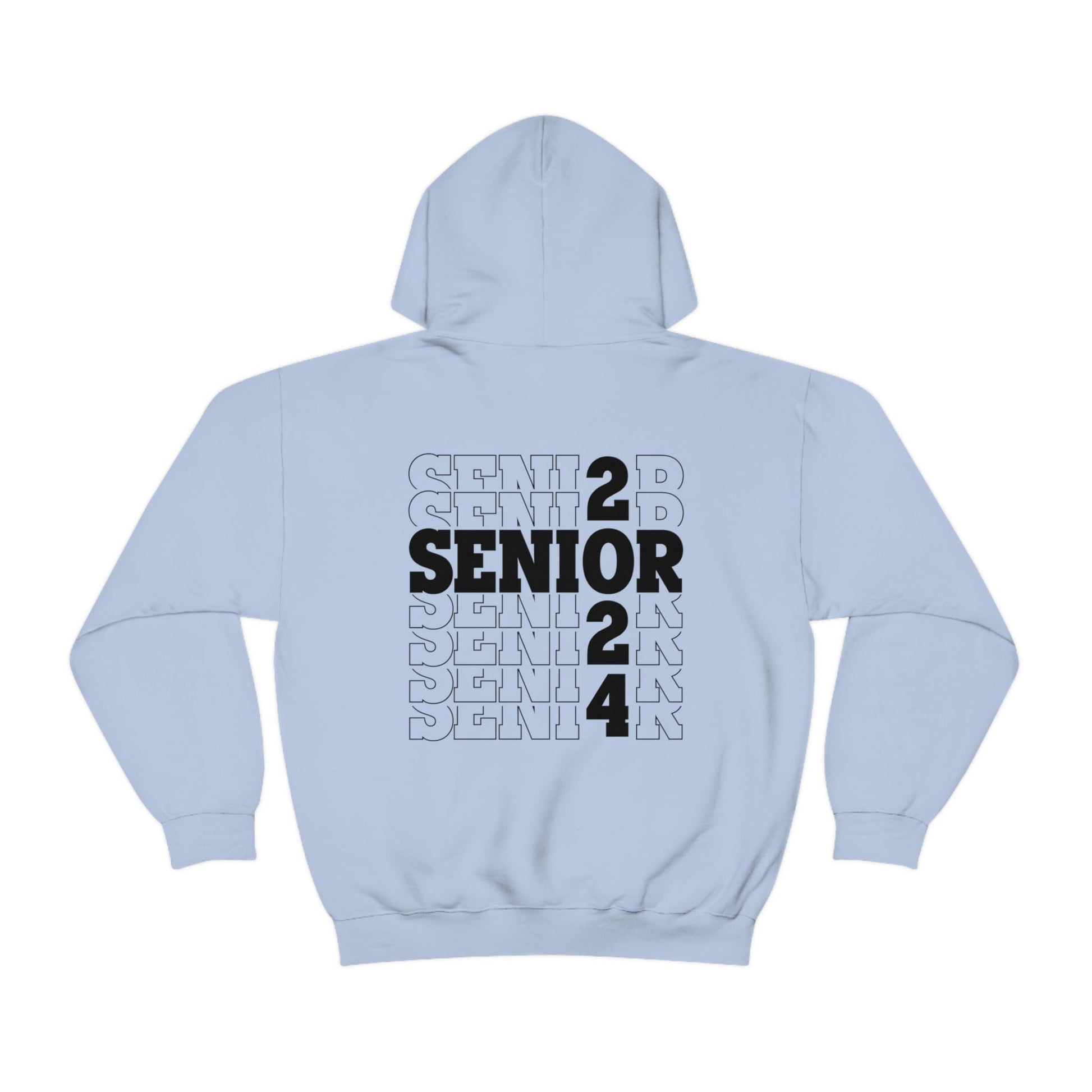 Hoodie Light Blue / S Senior Year | 2024 | Heavy Blend™ Hooded Sweatshirt