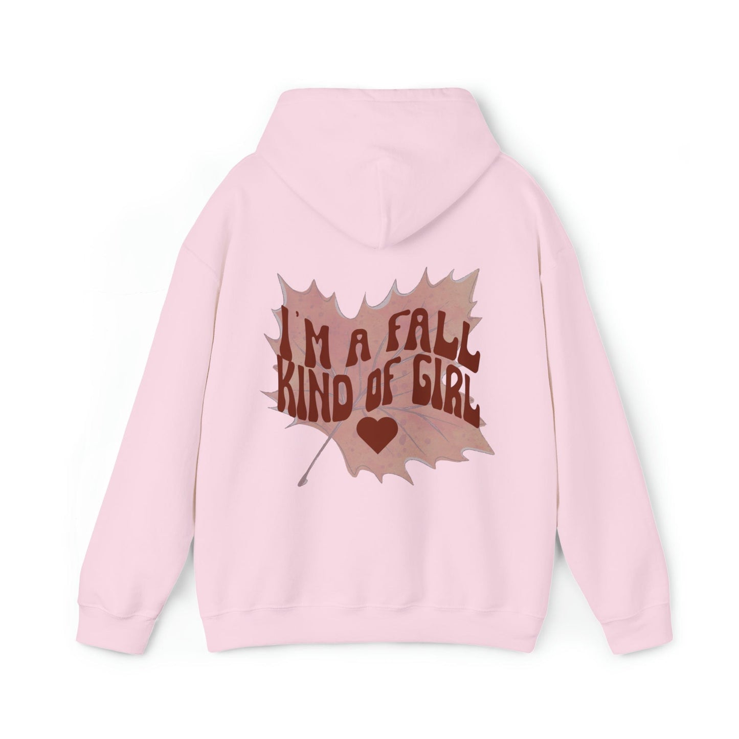 Hoodie Light Pink / S I'm A Fall Kind of Girl | Retro | Hooded Sweatshirt