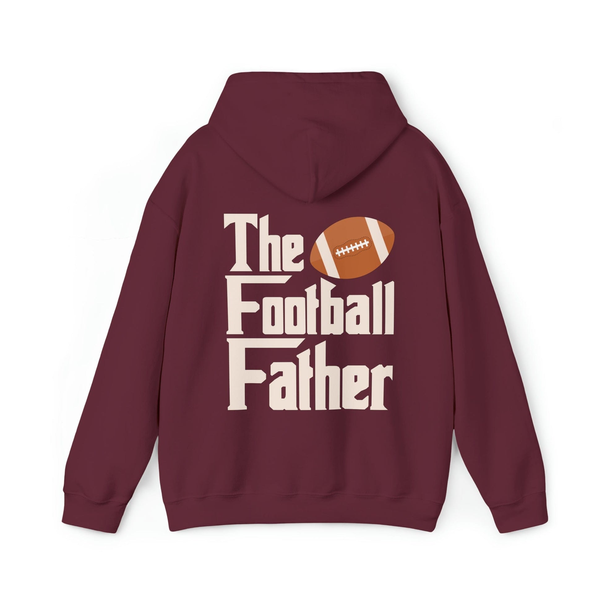 Hoodie Maroon / S The Football Father | Hooded Sweatshirt