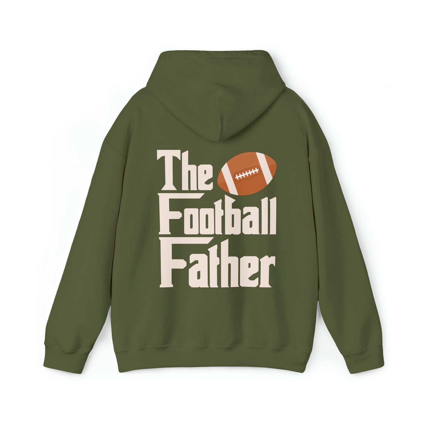 Hoodie Military Green / S The Football Father | Hooded Sweatshirt