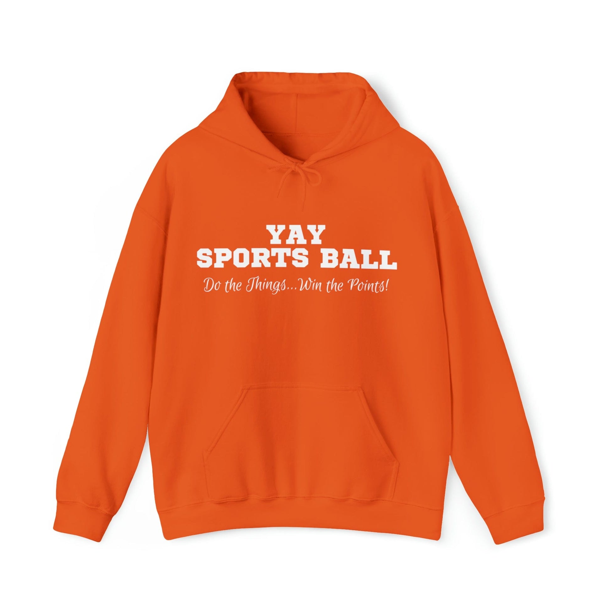 Hoodie Orange / S Yay Sports Ball | Hooded Sweatshirt