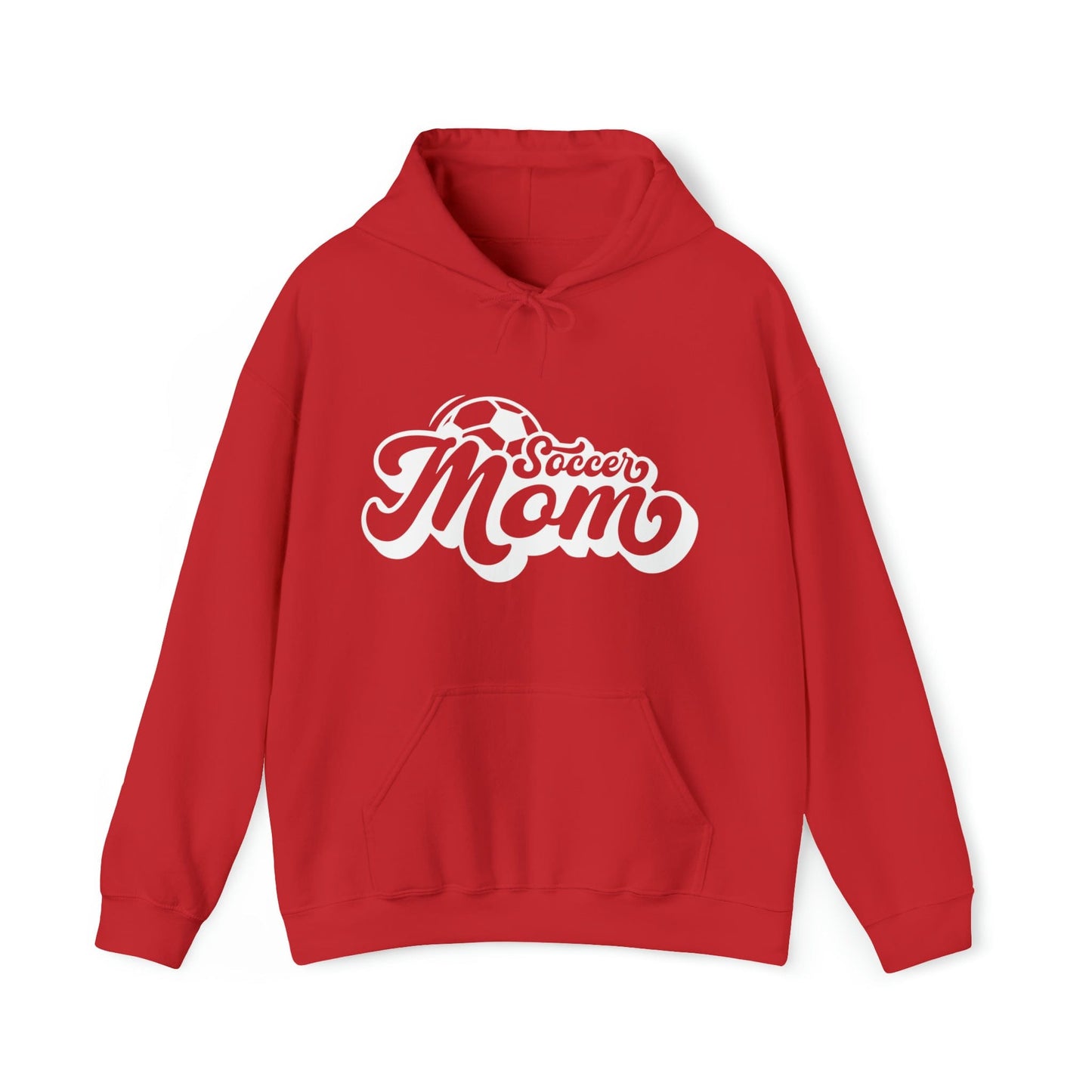 Hoodie Red / S Soccer Mom | Retro | Hooded Sweatshirt