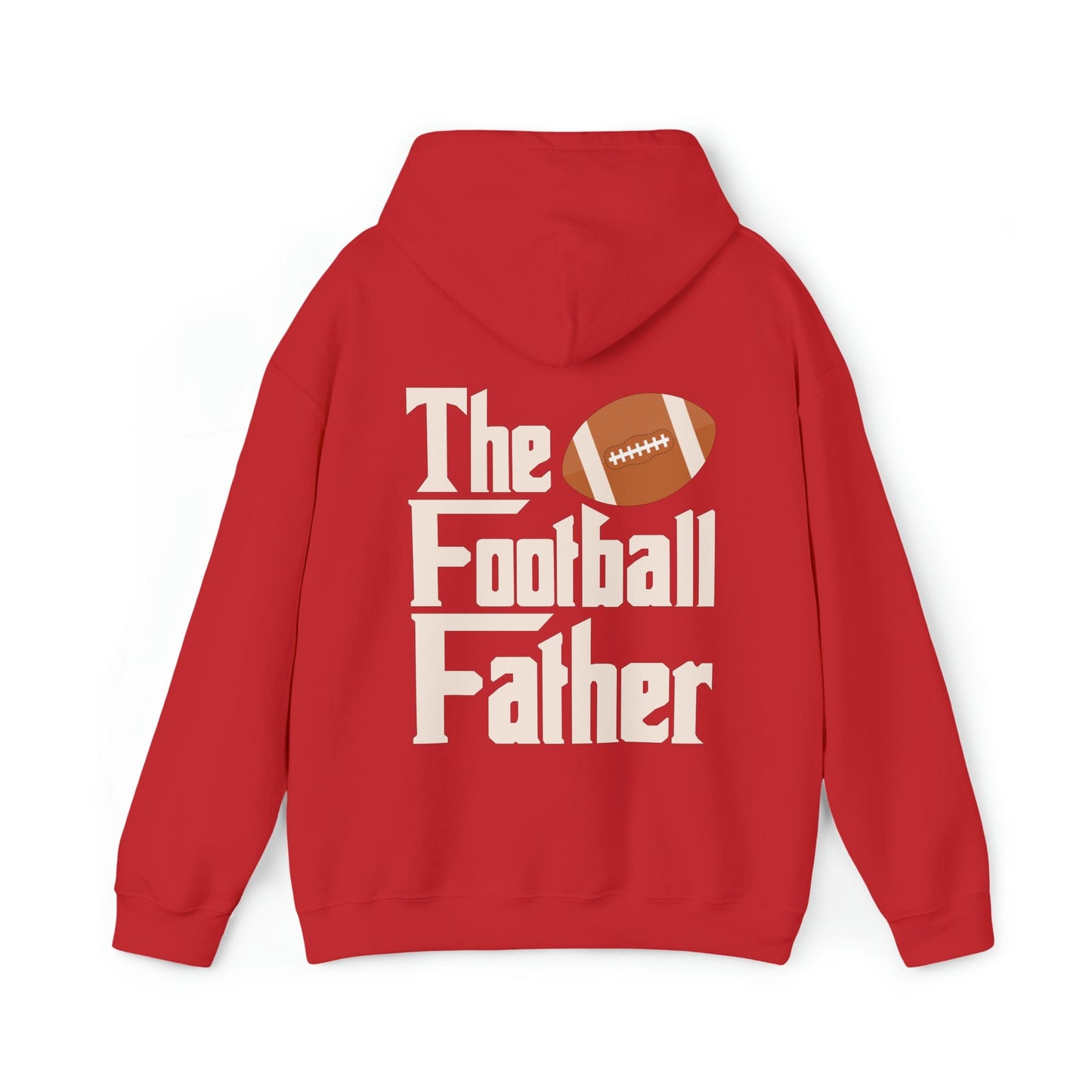 Hoodie Red / S The Football Father | Hooded Sweatshirt