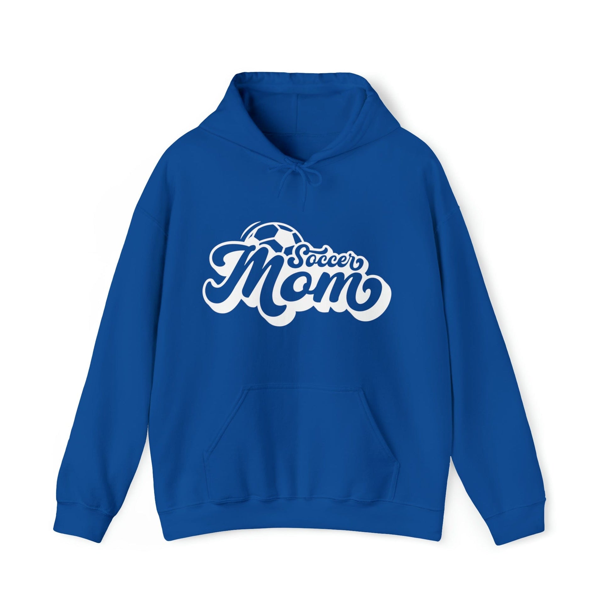 Hoodie Royal / S Soccer Mom | Retro | Hooded Sweatshirt