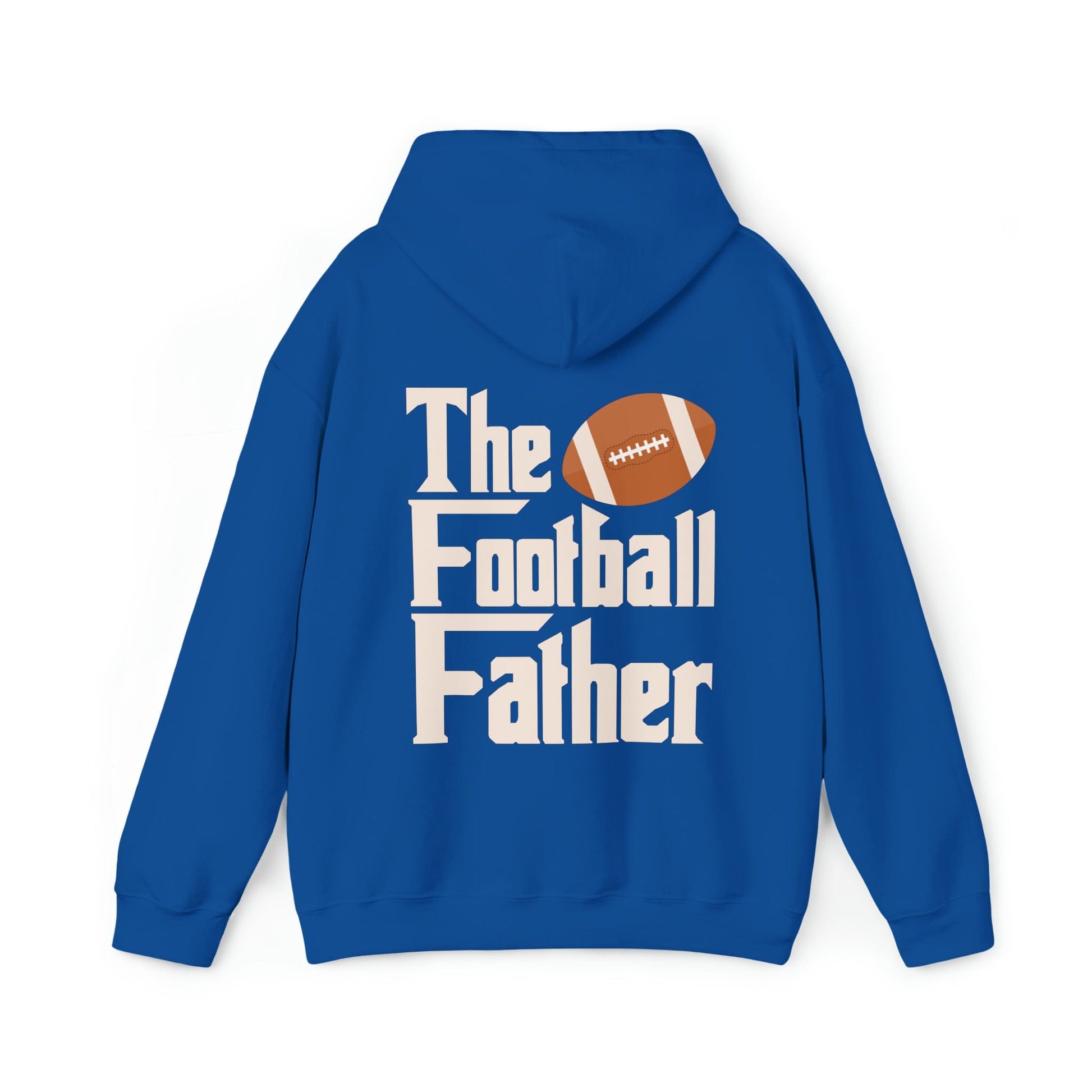 Hoodie Royal / S The Football Father | Hooded Sweatshirt