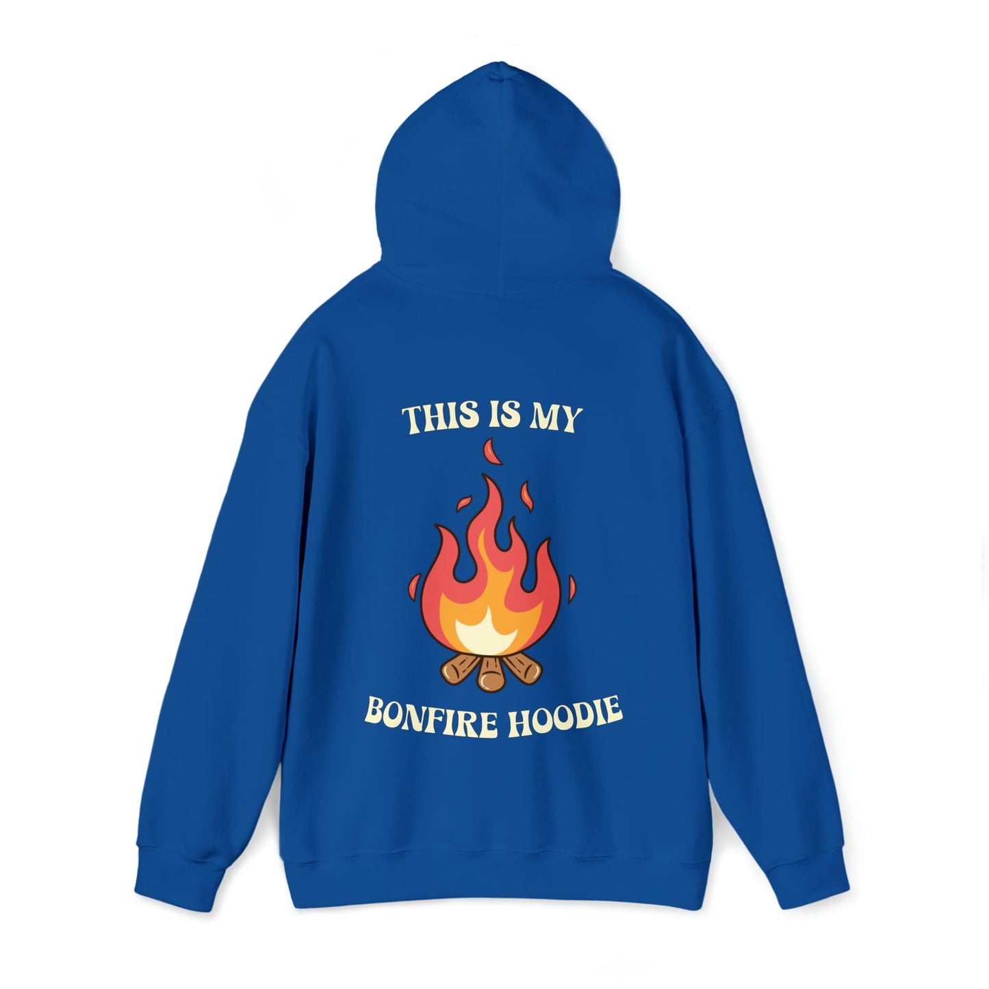 Hoodie Royal / S This is My Bonfire Hoodie | Retro | Hooded Sweatshirt