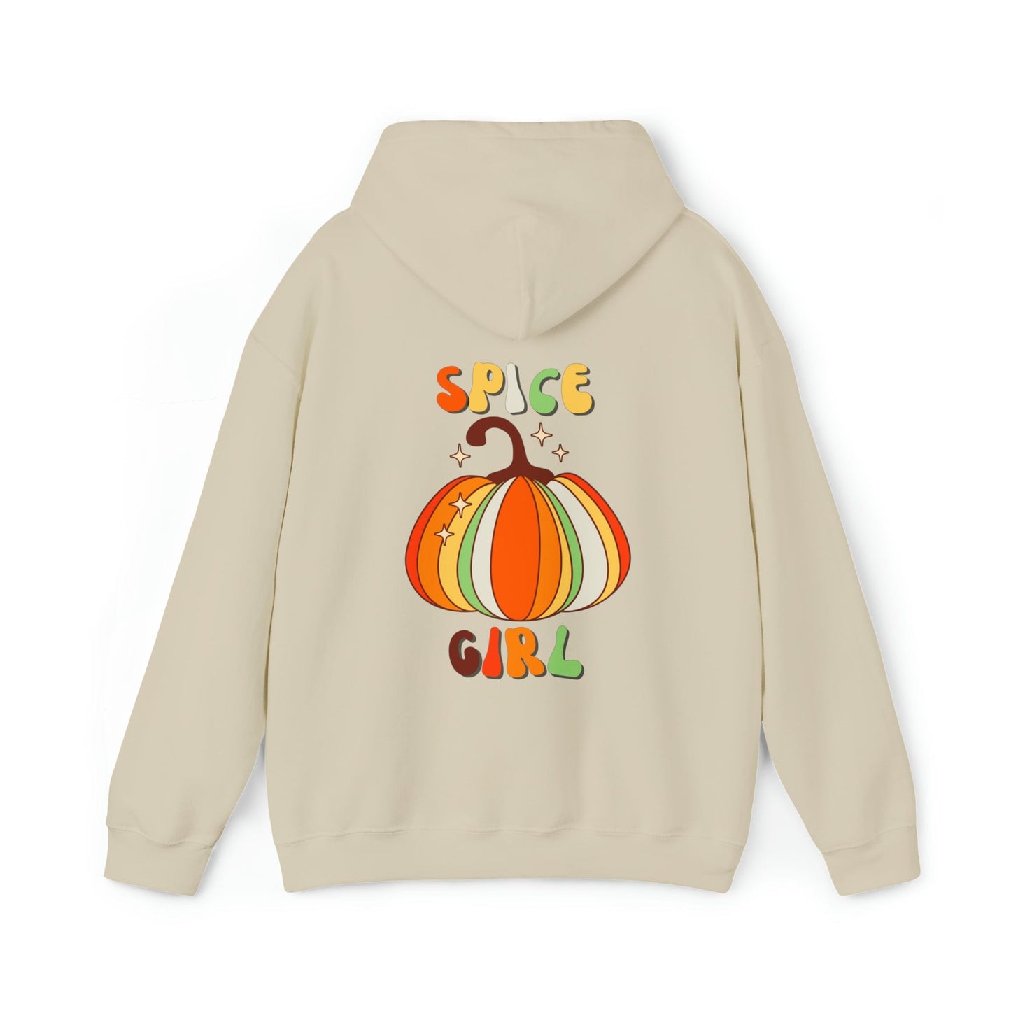 Hoodie Sand / S Spice Girl | Pumpkin | Retro | Hooded Sweatshirt