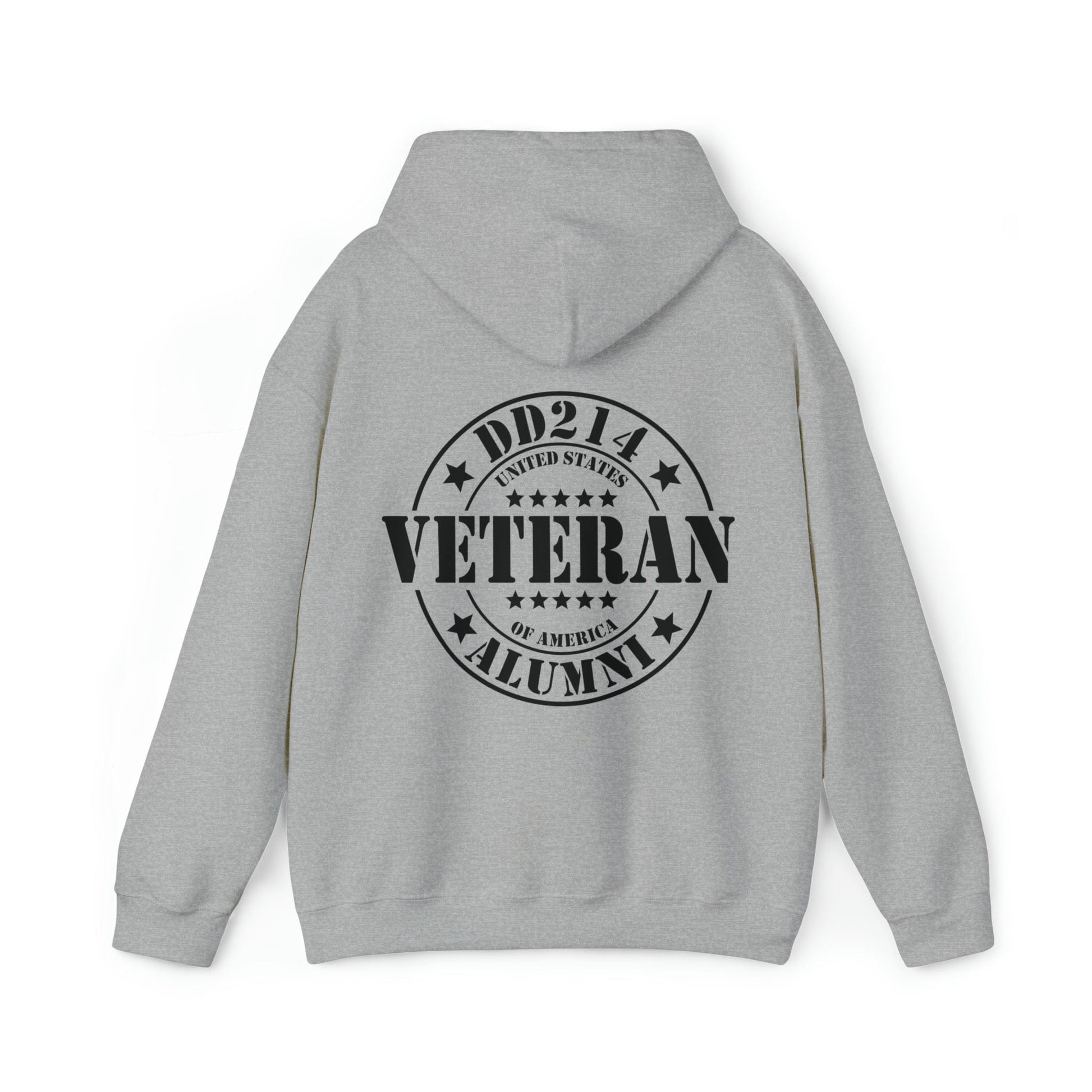 Hoodie Sport Grey / S DD214 Alumni | US Veteran | Hooded Sweatshirt