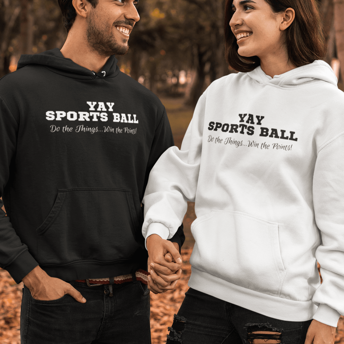 Hoodie Yay Sports Ball | Hooded Sweatshirt