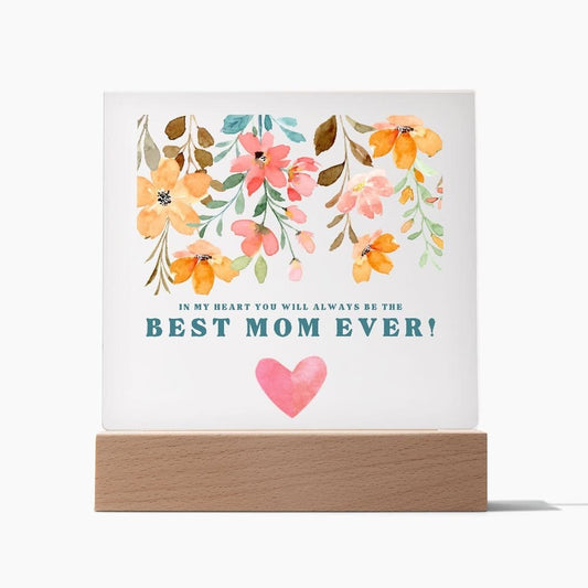 Jewelry Best Mom Ever | Acrylic Square