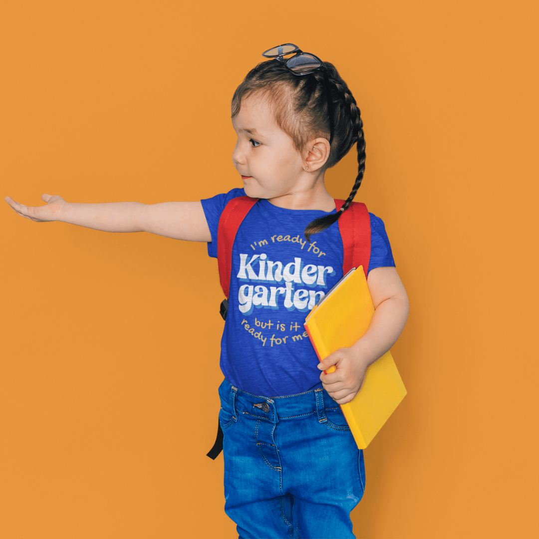 Kids clothes I'm Ready for Kindergarten | But Is It Ready For Me? | Retro | YOUTH Sizes | Cotton Tee