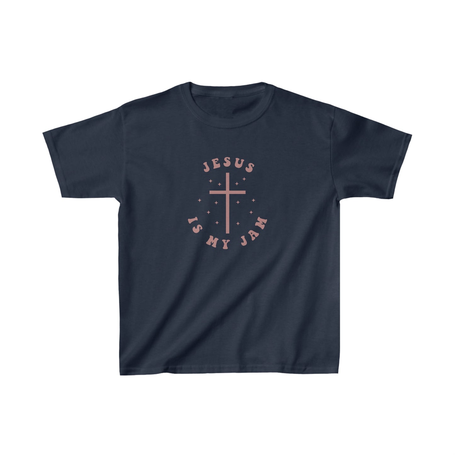 Kids clothes XS / Navy Jesus is My Jam | Christian | Kids Heavy Cotton™ Tee