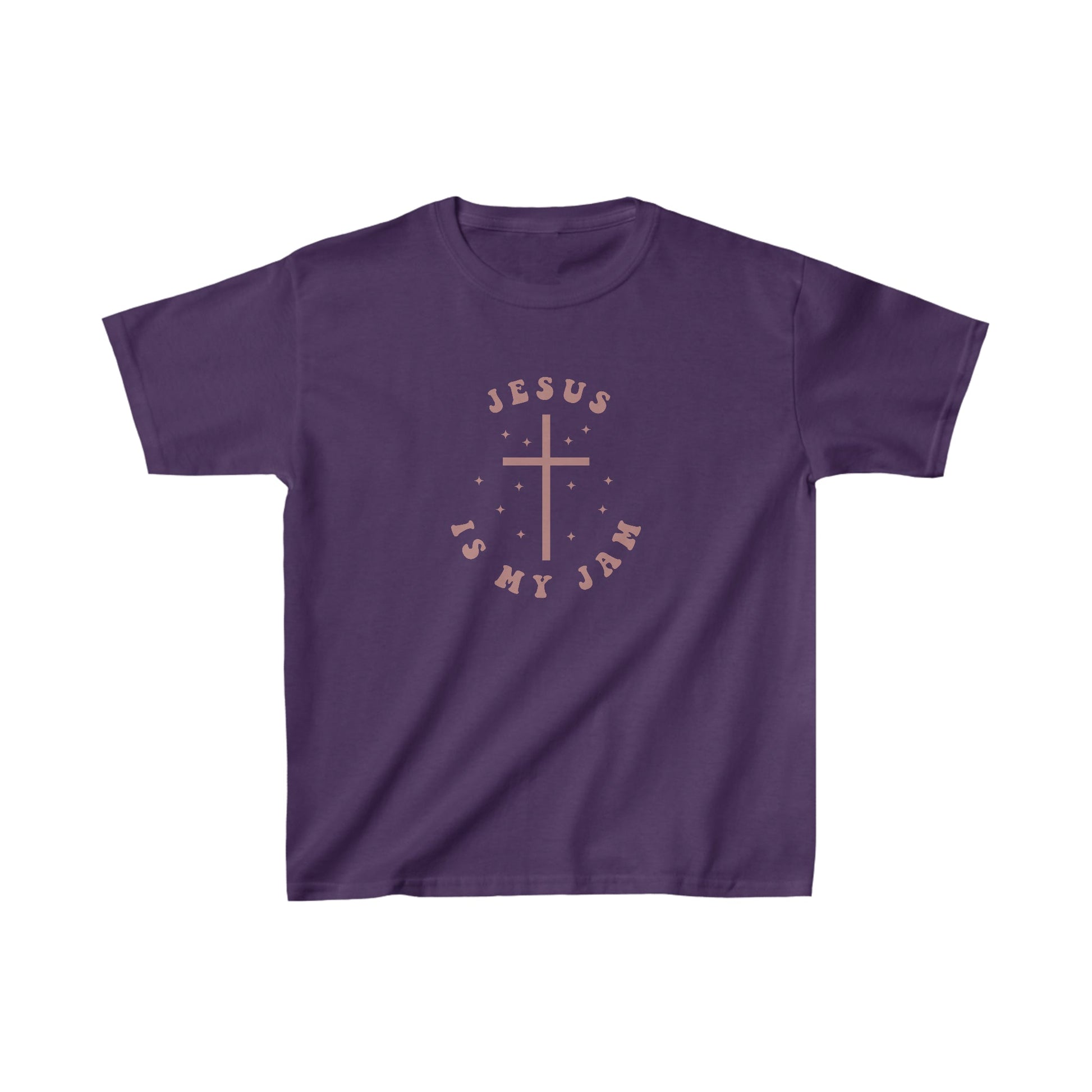 Kids clothes XS / Purple Jesus is My Jam | Christian | Kids Heavy Cotton™ Tee