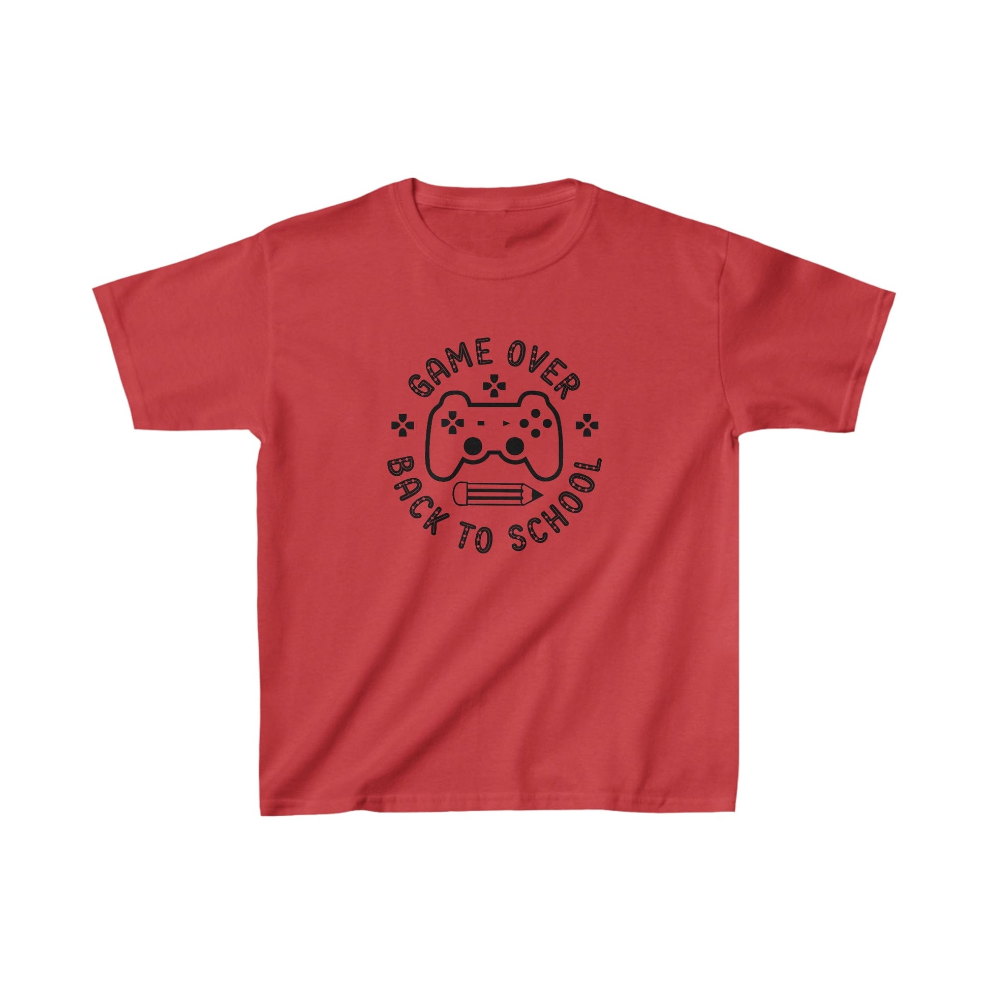 Kids clothes XS / Red Game Over | Back to School | YOUTH Sizes | Cotton Tee