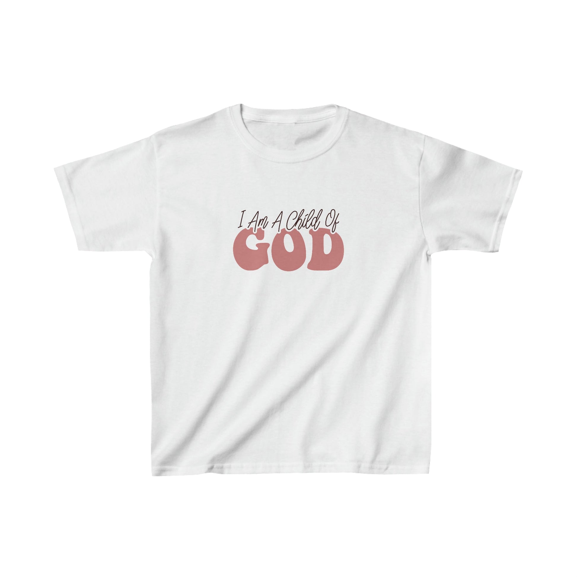 Kids clothes XS / White I am a Child of God | Christian | Kids Heavy Cotton™ Tee