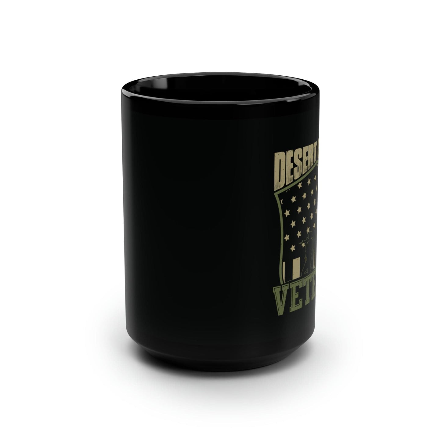 Mug 15oz Desert Storm Veteran | 15 oz. Black Mug