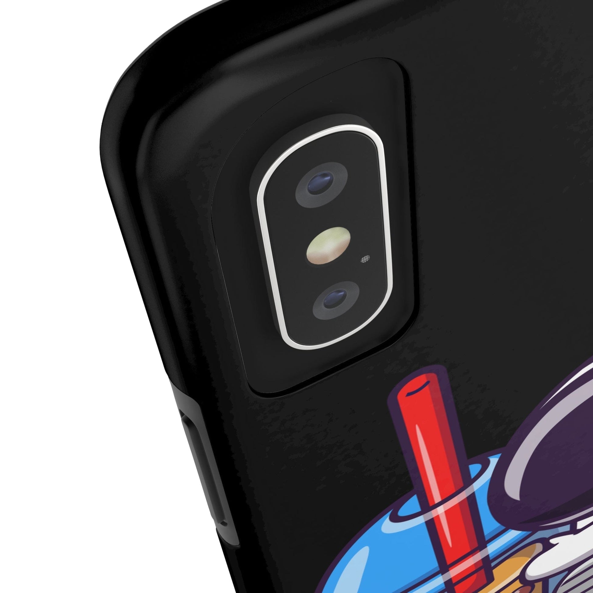 Phone Case Astronaut Hugging Boba | Tough Phone Cases