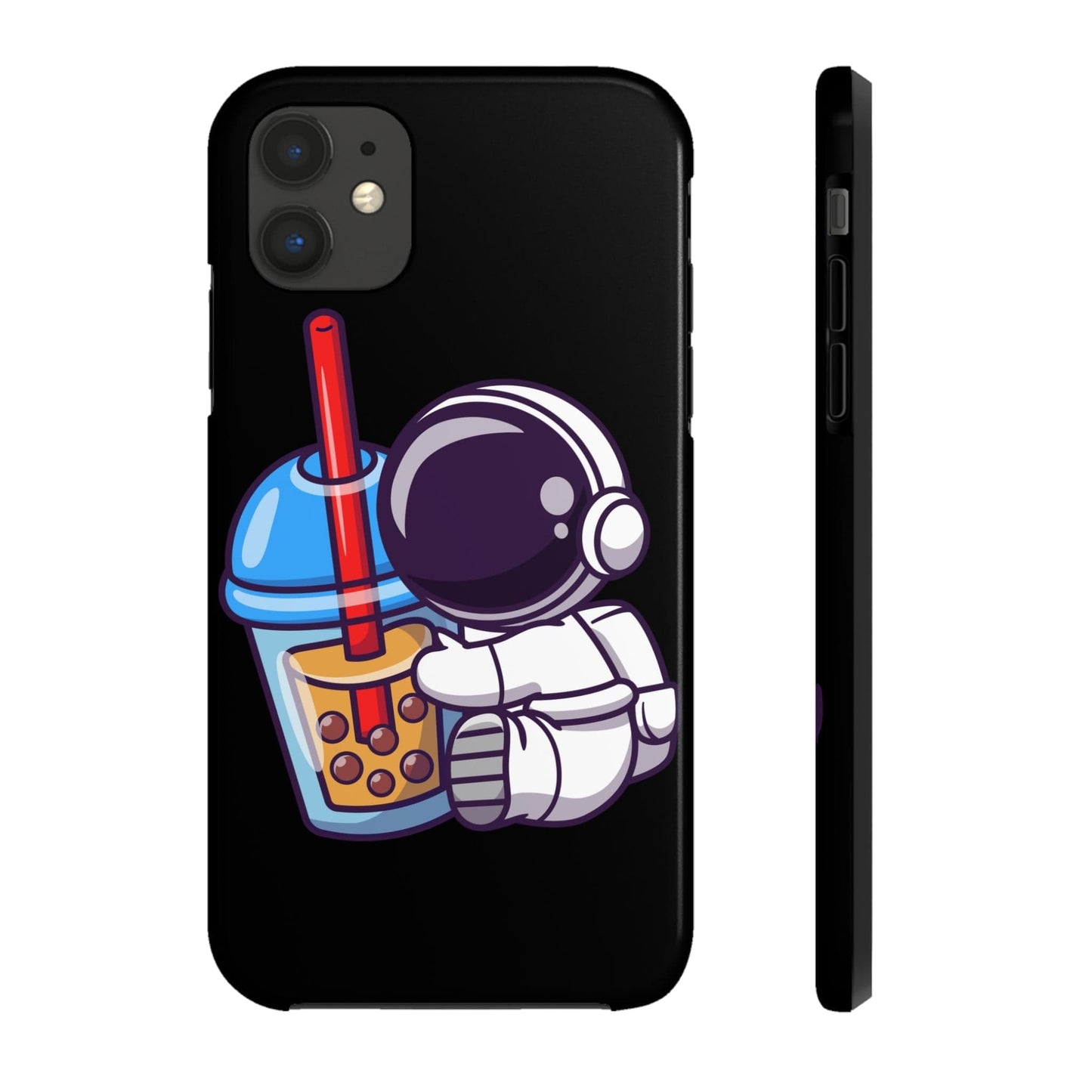 Phone Case iPhone 11 Astronaut Hugging Boba | Tough Phone Cases