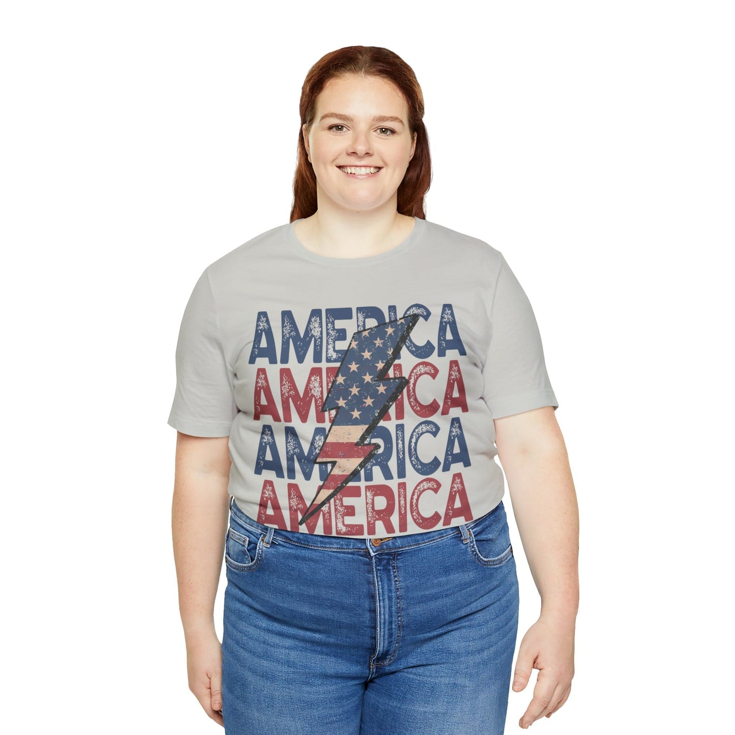 T-Shirt American Lightening | Jersey Short Sleeve Tee