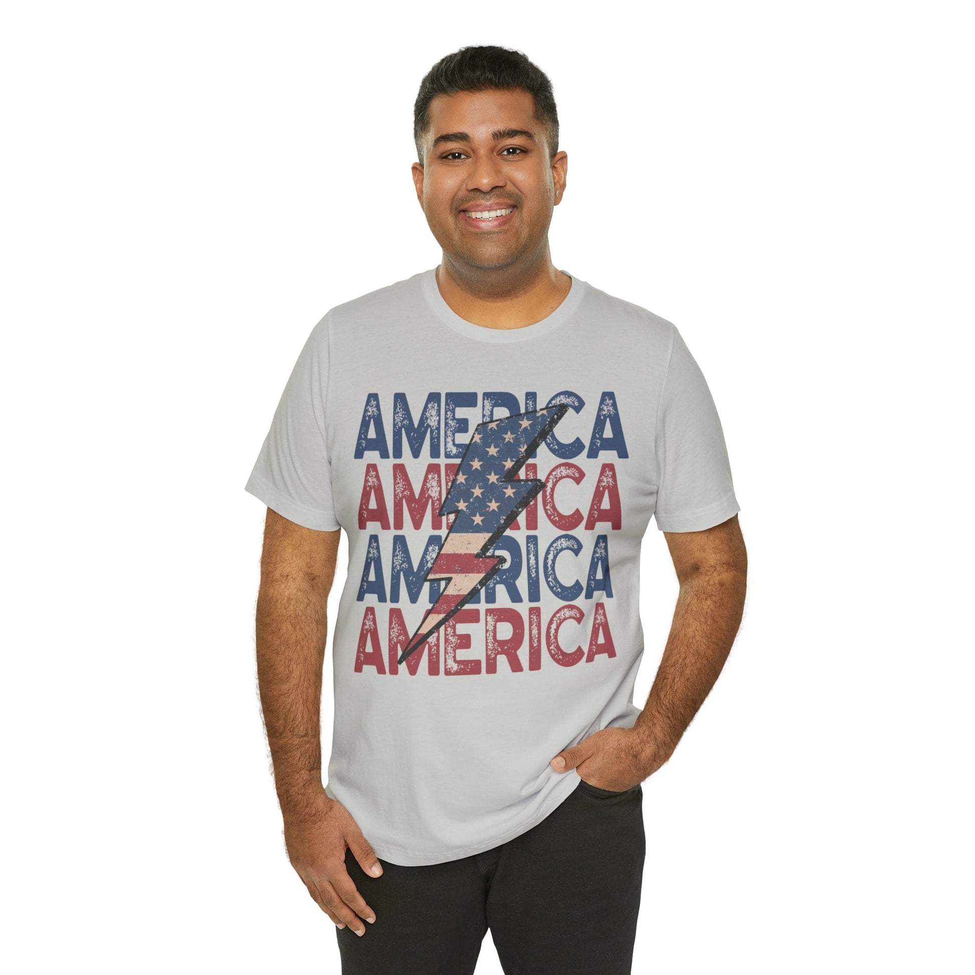 T-Shirt American Lightening | Jersey Short Sleeve Tee