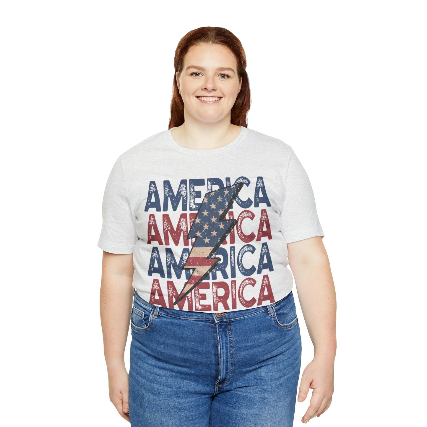 T-Shirt American Lightening | Jersey Short Sleeve Tee